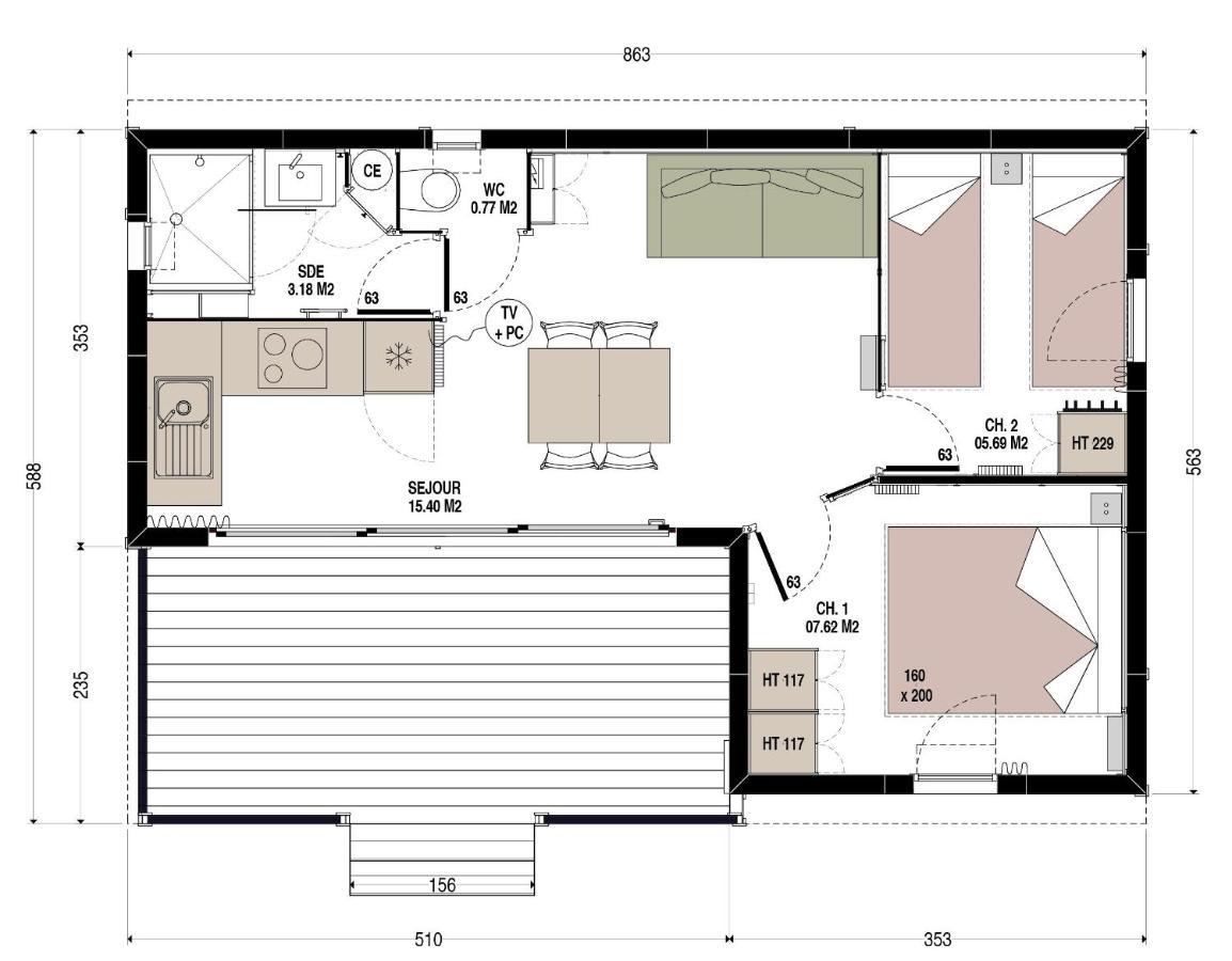 Espace Nature Sabatoux Montusclat Номер фото